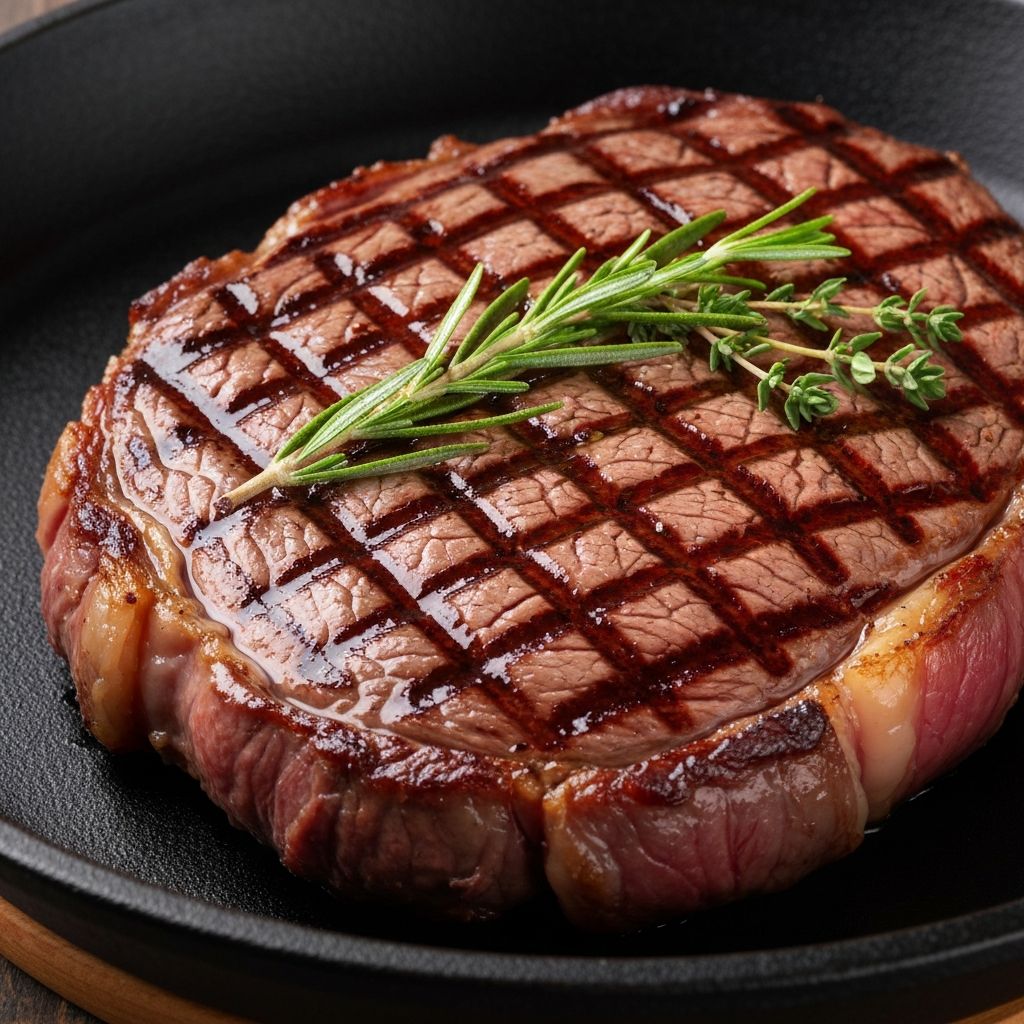 Grilled steak